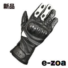弐黒堂 Nikokudo ニコクドウ 弐黒堂 スピードライドウィンターレザーグローブ WBGN-222 ブラック/ホワイト Mサイズ WBGN-222-BK/WH-M (2576977)
