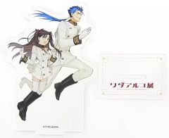 중고 雑貨 遠坂凛＆クー・フーリン メインビジュアルアクリルマスコット 「ワダアルコ展 Fate ＆ Fate/EXTRA ART WORKS」