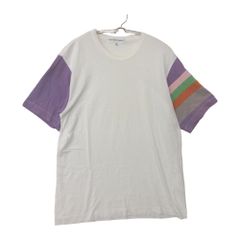 COMME des GARCONS 꼼데가르송 半袖Ｔシャツ マルチカラー 切替 スリーブ トップス マルチカラー M M メンズ 중고