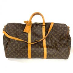 ルイヴィトン LOUIS VUITTON キーポル 55 バンドリエール ボストンバッグ モノグラム キャンバス M41414 ブラウン MI383 중고