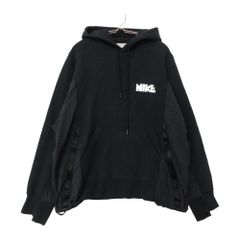 Sacai サカイ ×NIKE パーカー NRG PULLOVER HOODIE プルオーバー トップス 長袖 フーディー ブラック L L メンズ 중고