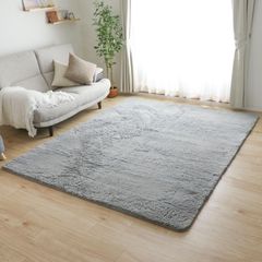 カーペット ラグ ラグマット シャギーラグ シャギーカーペット ふわふわカーペット 200x200cm絨毯 約1畳 じゅうたん 厚手 洗える シャギーラグ カーペット 滑り止め付 肌触り優しい 防ダニ 抗菌 防臭 防音 オールシーズン快適 6e33ad70