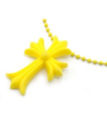 クロムハーツ CHROME HEARTS RUBBER CH CRS SML ラバー スモール CHクロス ネックレス トップ 54148