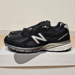270 新品 New Balance 990v4 メイド イン USA ブラック シルバー U990BL4 운동화