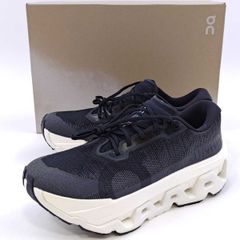 【未使用】オン On ランニング ジョギングシューズ Cloudmonster 3 Hyper クラウドモンスター 3 ハイパー 25.5cm ブラック 3MG10061430 メンズ