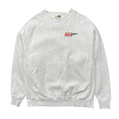 USA 古着 Wear Guard 企業系 前V ガゼット ヴィンテージ リバースウィーブタイプ スウェット トレーナー 刺繍 メンズXL グレー BD4048