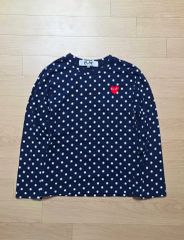 COMME des GARCONS コム・デ・ギャルソン ドット ロングスリーブ 正規品