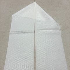반 칼라 일본의 전통적인 유직 문양 「코오이 문」 지문 백지의 반금 쇼크 실크 방문복 매달려 소문 색 무지 일본장 소품 시치고산 결혼식