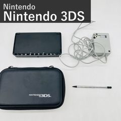任天堂 Nintendo ニンテンドー3DS 本体 クリアブラック Clear Black CTR-001 黒 携帯ゲーム機 ACアダプター・タッチペン・ケース付属 ニンテンドースリーディーエス NINTENDO 3DS 任天堂3DS 중고