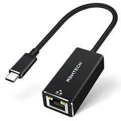 ★新品★RSHTECH 有線LANアダプター 2.5Gbps USB Type C to RJ45 2500Mbps超高速通信 アルミ製、イーサネットアダプター、プラグ&プレイ、安定通信、Windows/Mac OS対応 fd561c8f