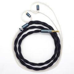 SoundsGood Hyle ヒュレ ハンドメイド リケーブル 4N 純銀 エナメル 無酸素銅 高純度 単結晶銅 銀メッキ無酸素銅 イヤホン アップグレード ケーブル 交換ケーブル (MMCX-4.4mm)送料無料 5eb30a10