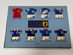 SAMURAI BLUE 2006 サッカー日本代表 歴代ユニフォーム ピンバッジセット 現状品