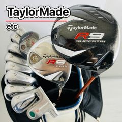 保証付 TaylorMade テーラーメイド R9 MIZUNO ゴルフクラブ フルセット ゴルフセット クラブセット メンズ 初心者 入門 右利き パター付 安価 89Y-58