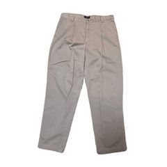 DOCKERS チノパン W36 L32 ベージュ 古着 ツータック