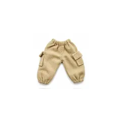【新品】 GloryOry ドール用 カーゴパンツ 11サイズ対応 1/12 ミニチュア 服 ズボン 着せ替え 4色 (ベージュ)