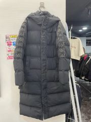 リーボック ダウンジャケット ロング丈 ブラック