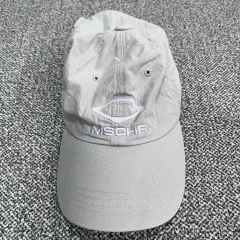 MSCHF RHOMBUS コットン ベースボールキャップ ライトグレー