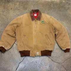 90s アメリカンヴィンテージ Carhartt カーハート サンタフェ ダウンジャケット デトロイト ダックアクティブ ワークジャケット