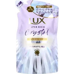 ラックス スーパーリッチクリスタル マルチダメージリペア トリートメント 詰替用 300g【単品】