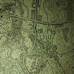 戦前古地図 内畑 五万分一地形図 昭和12年発行 明治42年測図 昭和9年第2回修正 大阪府岸和田市・貝塚市・和泉市周辺 陸地測量部