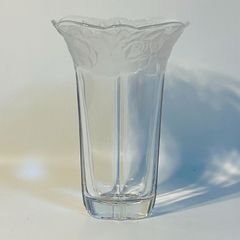 花瓶 硝花 ガラス製 花器 華道 花道 お花 生け花 花立 水盤 水器 花入 花生 いけばな 池坊 小原流 草月流 古流 自由花 変形花器 投入 生花 立花 格花 盛花 花展 展示会 送料込み フォロー割 クーポンご利用可能 お値引き交渉可能 一点限り