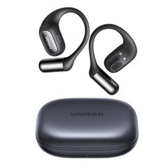 UGREEN FitBuds Bluetooth6.0 クリップ式オープンイヤー 総 28 時間再生 IPX5 防水 ブラックe 1335e463