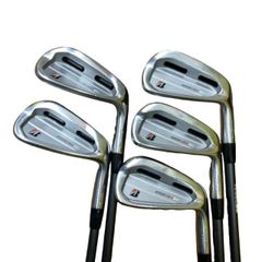 【中古】 ブリヂストン BRIDGESTONE 222CB+ 6S アイアンセット IR 純正特注シャフト (フレックスS) メンズ 男性用 右利き 右用 Cランク ゴルフクラブ