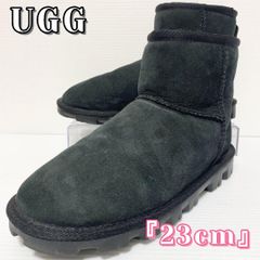 【UGG】アグ W ESSENTIAL MINI ショートブーツ 23cm ブラック