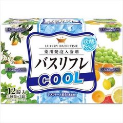 単品 ライオンケミカル バスリフレ薬用発泡入浴剤クール 入浴剤