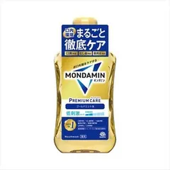【単品】【アース製薬】モンダミン プレミアムケア ゴールドミント【マウスウォッシュ】