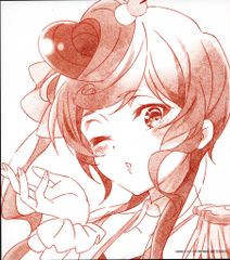 ゾンビランドサガ ゆめぎんがパラダイス 来場者特典 MAPPA 描き下ろしミニ色紙風カード ゆうぎり 5週目