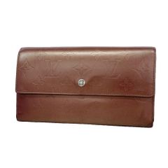 ルイ・ヴィトン(Louis Vuitton) ルイ・ヴィトン 三つ折り長財布 モノグラム・マット ポルトトレゾールインターナショナル M65106 ヴィオレレディース