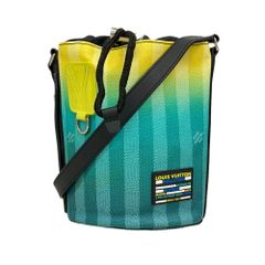 ルイ・ヴィトン(Louis Vuitton) ルイ・ヴィトン ショルダーバッグ ダミエ・ストライプ サックマラン M59920 ヴェールメンズ