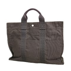 エルメス Hermes エルメス バッグ・トートバッグ エールラインMM ナイロン グレー メンズ レディース
