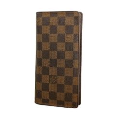 루이비통 Louis Vuitton 루이비통 긴 지갑 다미에 포르투포유 브라자 N60017 에베누 남성