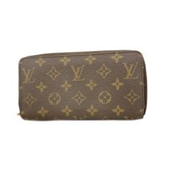 루이비통 Louis Vuitton 루이비통 긴 지갑 모노그램 지피 지갑 M41895 브라운 퓨샤 여성