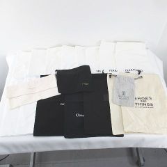 ブルネロクチネリ 18枚セット 保存袋 収納袋 巾着 ケース 純正 付属品 ロゴ デザイン違い サイズ違い フェラガモ / アーツ&サイエンス / エンポリオアルマーニ / チェザレパチョッティ / ジミーチュウ / アレキサンダーワン / マージュ