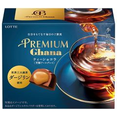 ロッテ プレミアムガーナ フルーツショコラ 芳醇アールグレイ 65g×6個入 배송비 무료 お菓子 チョコ Ghana ガーナ 一粒ショコラ 上質 ベルガモット ミルクチョコレート ストック おやつ スイーツ ケース買い まとめ買い 新品 ガム