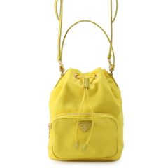 プラダ ハンドバッグ Re-Nylon デュエット バケットバッグ ナイロン レザー1BH038 PRADA 2way