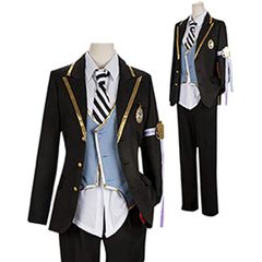 【新品】 [cgatecos] ワンダーランド コスプレ 衣装 制服 オクタヴィネル寮 フロイド・リーチ コスプレ 衣装 ハロウィン 仮装 パーティー M
