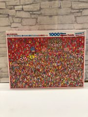 P6-46 ◇ ウォーリーをさがせ アニバーサリーボール フォー ジャパン ジグソーパズル 1000ピース 誕生30周年記念「ウォーリーをさがせ」展のために描き下ろされた日本限定アート 중고 未検品パズル
