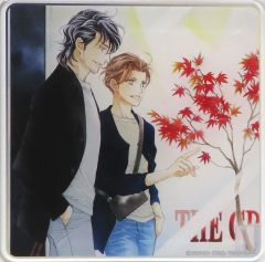 중고 コースター 蓮川愛イラスト アクリルコースター 「小説 てのひらにつもる愛について 慈英×臣作品集」 コミコミスタジオ有償特典