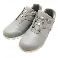 【美品】フットジョイ ゴルフシューズ グレー 98128J スパイクレス ダイヤル式 PRO/SL BOA  レディース 24.5 ゴルフウェア FootJoy