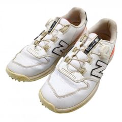 ニューバランス ゴルフシューズ 白×ピンク ニューバランス WGBS996 BOA ダイヤル式 レディース 24.0 ゴルフウェア New Balance