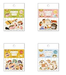 フレークシール 和紙フレークシール ぽてり和ころん kis_y-0051_0054 カミイソ産商 SAIEN seal sticker シール かわいいシール おすすめシール