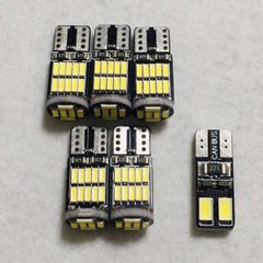 爆光！DT200R(3ET1 1988) メーターパネル インジケータ LED 6個セット ヤマハ YAMAHA カー用品