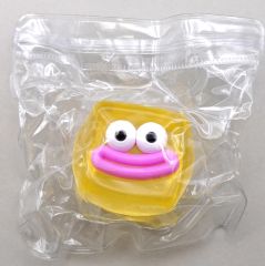 【中古】スクイーズ イエロー 「ぷるきゅーぶ スクイーズ」