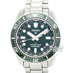 セイコー プロスペックス ダイバースキューバ GMT SBEJ009 6R54-00D0 グリーン文字盤腕時計 メンズ