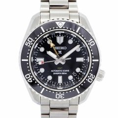 セイコー プロスペックス ダイバースキューバ GMT SBEJ011 6R54-00D0 黒文字盤腕時計 メンズ