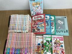 ★ CLAMP4作品 카드캡터 체리 ・クリアカード編＋CD付き・魔法騎士レイアース・CLOVER・CLAMP学園探偵団 計35冊 コミックセット 《BQ27C》